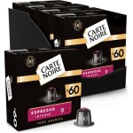 Capsules de caf espresso intense n9 compatibles nespresso - caf arabica - lot de 4 x 60 capsules aluminium ...