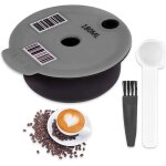 Capsules de caf rechargeables pour bosch tassimo maille inox (180ml) yyv