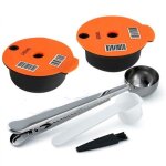 Capsules caf� rechargeables pour dosettes tassimo bosch machine - �conomiques et �cologiques