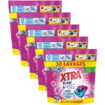 X - tra lessive trio - capsule total d�o fra�cheur + fleuri - lot de 5 x 30