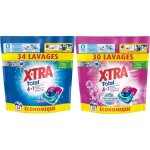 Capsules de lessive - xtra total - trio - caps - original + parfum fleuri