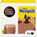 Capsules nesquik - suteo - nescaf dolce gusto - chocolat - pack de 96 - dcafin