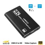 Capture vidéo 4k 1080p 60fps hd camera recording box compatible hdmi usb 3pc live capture card enregistreur ... Capture vidéo 4k 1080p 60fps hd camera recording box compatible hdmi usb 3pc live capture card enregistreur ...