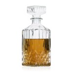 Carafe classique en verre pour whisky cognac liqueur - carafe  whisky - bouteille whisky - denviron ...