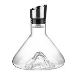 Carafe  dcanter en verre cristal avec intgr aration et filtrage carafe  vin rouge pour les amateurs ...