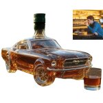 Carafe a decanter carafe � whisky carafe de voiture de course de 400 ml bouteille de whisky en forme ...