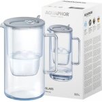 Carafe filtrante - aquaphor - glass - 25l - gris - 1 cartouche maxfor plus mg