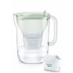 Carafe filtrante - brita - style eco - volume 24 l - filtre mx pro - couleur verte Carafe filtrante - brita - style eco - volume 24 l - filtre mx pro - couleur verte