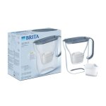 Brita style essential - carafe filtrante bleu pierre 14 l filtr�e + cartouche maxtra pro