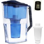 Carafe filtrante � eau alcaline de 2. 5 l filtre � eau alcaline � ph �lev� filtration unique en plusieurs ...