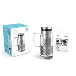 Carafe filtrante en verre 12 l - cookut