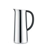 Carafe isotherme - alessi - nf05 - acier inoxydable - rsine thermoplastique - 100 cl