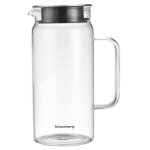 Carafe en verre - klausberg - kb - 7686 - 1l - verre borosilicate - design �l�gant