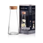 Carafe en verre - ritzenhoff - breker - 10 l - lavable au lave - vaisselle - bouchon en li�ge