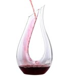 Carafe  vin 15 l ? dcanteur lgant en cristal aration parfaite pour le vin ? accessoire transparent ...