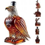 Carafe  whisky unique en verrebouteille de whisky en forme daigle carafe  whisky en verre avec statue ...