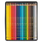 Crayons de couleur - caran d'ache - pablo - set de 18 - mine de 3. 8 mm - 120 nuances