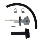 Carburant - petcock assy et levier pour atv grizzly 350 660 bruin 350 yfm350 yfm660 5km - 24500 - 10 ...