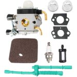 Carburateur avec filtre � air tuyau d?essenc pour d�broussailleuse stihl fs55 fs38 fs45 fs46 fs55c fc55 ...