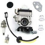 Carburateur pour kawasaki th23 th26 th34 23cc 25cc 26cc kit de bougie dallumagecadeau de g carburateur ...