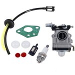 Carburateur pour mp15 15 mm 1e40 - 5 43 cc 49 cc 52 cc kit de carburateur pour tondeuse  gazon outil ...