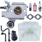 Carburateur ms361 pour stihl ms340 ms361 ms 341 361 tronçonneuse avec ligne de filtre à mazout dair kit ... Carburateur ms361 pour stihl ms340 ms361 ms 341 361 tronçonneuse avec ligne de filtre à mazout dair kit ...