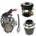 Carburateur pd24j avec filtre à air de 42 mm collecteur dadmission de remplacement pour moteur gy6 125cc ... Carburateur pd24j avec filtre à air de 42 mm collecteur dadmission de remplacement pour moteur gy6 125cc ...