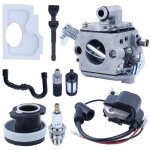 Carburateur pour stihl ms170 ms180 017 018 la trononneuse avec filtre  air ligne de huile remplace ...