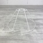 Carcasse dabat - jour - lealoo - conique 20 cm - 6 branches - epoxy anticorrosion - e14