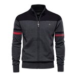 Cardigan hommecardigan tricot pour homme  capuche en polaires doubl chaud cardigans homme automne ...