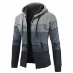 Cardigan hommecardigan tricot pour homme avec fermeture clairchaud slim fit cardigans homme automne ...