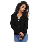Cardigan textur� avec deux poches devant. dot� de 3 boutons dor�s � lavant. pour femme - gilets cardigans ...