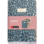 Carnets - a6 - 105x145cm - 3 mod�les - 80 pages blanches - mod�le boho - miquelrius