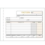 Carnet de factures - autocopiant - octavo paysage - triplicata - 100 pages - professionnel Carnet de factures - autocopiant - octavo paysage - triplicata - 100 pages - professionnel