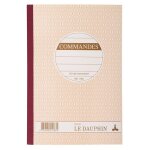 Carnet � souches - le dauphin - 1183d - a5 (210x148) - 50 pages autocopiantes - lot de 5