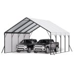 Carport - vevor - 58 x 6 m - abri de voiture métal robuste - abri garage extérieur avec cadre toit en ... Carport - vevor - 58 x 6 m - abri de voiture métal robuste - abri garage extérieur avec cadre toit en ...