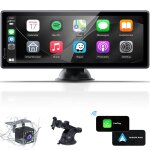 Carpuride c92 93 autoradio carplay voiture pour avec camra de recul?carplay sans fil&android autoips ...