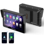 Carpuride autoradio w502bs pro 5? moto �cran carplay &android auto avec bmw moto�cran tactile �tanche ...
