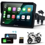 Carpuride w702 autoradio 7�cran carplay moto moto gpscarplay sans fil et android auto ip67 �cran �tanche ...