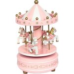 Carrousel en bois bo�te � musique classique pour les enfants les filles no�l anniversaire mariage cadeau ...