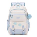 Cartable fille primaire sac  dos pour enfant cm1 cm2 sac ecole collge avec pendentif pomponpour filles ...