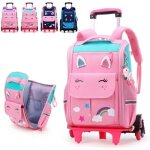 Cartable - non spécifié - modèle à roulettes - rose - pour enfant - 30x15x40 cm Cartable - non spécifié - modèle à roulettes - rose - pour enfant - 30x15x40 cm