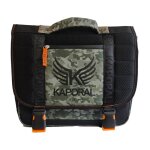 Cartable kaporal camouflage militaire 38cm 2 compartiments