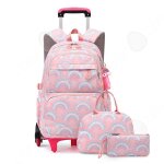 Cartable à roulettes 45 * 32 * 15cm cartable 3 en 1 à roulettes sac à dos détachable / valise trolley ... Cartable à roulettes 45 * 32 * 15cm cartable 3 en 1 à roulettes sac à dos détachable / valise trolley ...