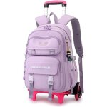 Cartable roulette fille primaire sac dos de grande capacit pour enfant pour quotidien et voyage 3 - 12 ...
