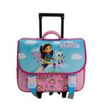 Cartable à roulettes gabby et la maison magique 41cm 2 compartiments Cartable à roulettes gabby et la maison magique 41cm 2 compartiments