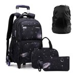 Cartable  roulettes garconsac  dos cartable tudiants 8 9 10 11 12 13 14 ans ce2 cm1 2 6estyle ciel ...