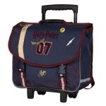 Cartable  roulettes harry potter quidditch 38 cm - haut de gamme