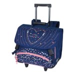 Cartable � roulettes lola espeleta love 38cm 2 compartiments