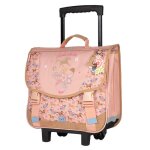 Cartable  roulettes stalla bianca cheval - 38 cm